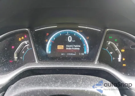 2017 Honda Civic Touring из США, поврежденный, VIN 2HGFC1F95HH638797